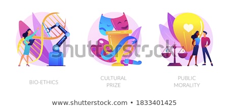 Stock photo: Ethical And Medical Issues Abstract Concept Vector Illustrations