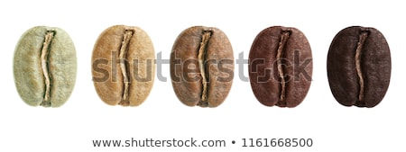 Foto stock: Roasted Coffee Beans In Closeup