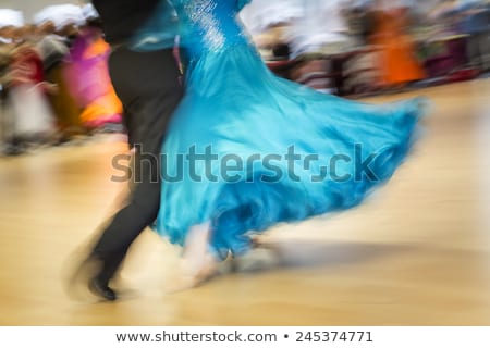 Stock photo: Classical Dance Competition Motion Blur