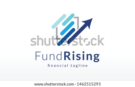 Foto stock: Business Finance Logo