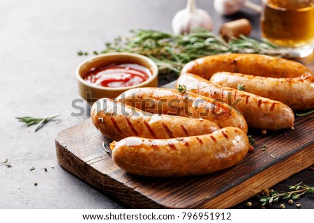 Foto d'archivio: Sausages