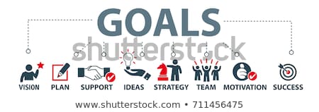 [[stock_photo]]: Goals And Objectives Concept Banner Header