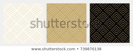 Foto stock: Concentric Golden Pattern