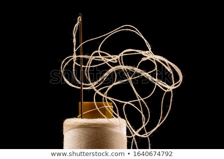 Stok fotoğraf: Tangled Sewing Threads