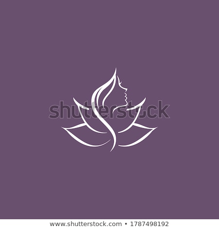 ストックフォト: Beauty Lotus Logo Template