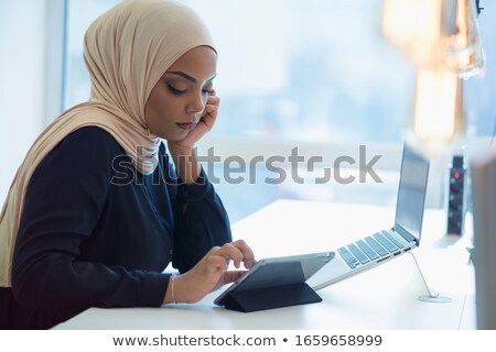 Stock foto: Determined Woman With Her Arms Folded