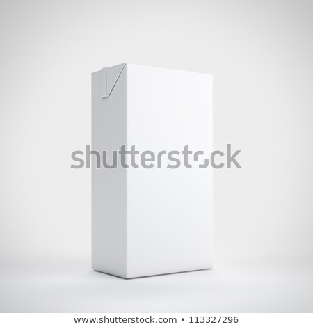 Foto stock: Blank Packaging For Milk