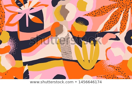 Stock photo: Flora Pattern