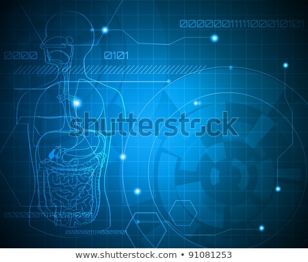 Stok fotoğraf: Modern Medical Technology System And Devices