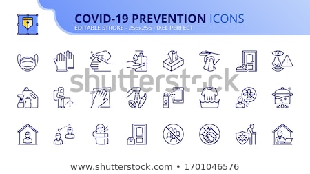 Сток-фото: Covid 19 Coronavirus Quarantine Stay Work Home