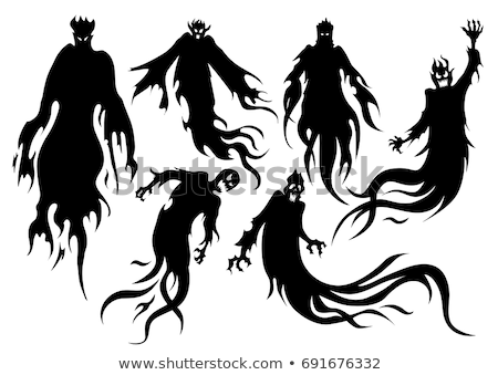 Stockfoto: Onsters · silhouetten