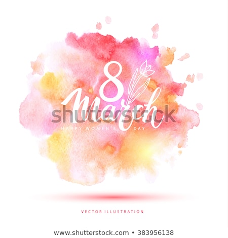 Foto stock: Summer Lettering Made Of Red Paper Flowers