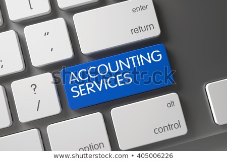 Foto d'archivio: Accounting Consulting - Computer Keypad