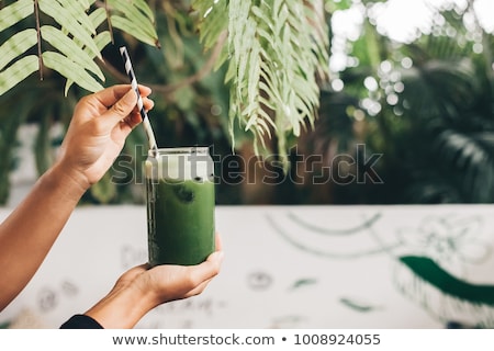 [[stock_photo]]: Fresh Juice Of Green Cucumber