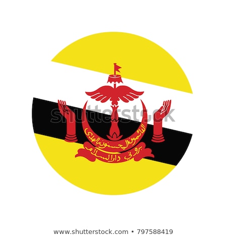 Сток-фото: Brunei Flag Icon