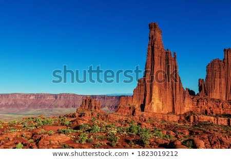 Foto stock: Fisher Tower
