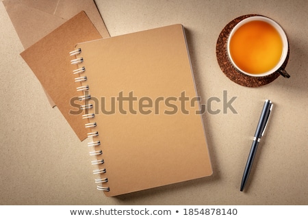 Сток-фото: Diary Notebook At The Desk