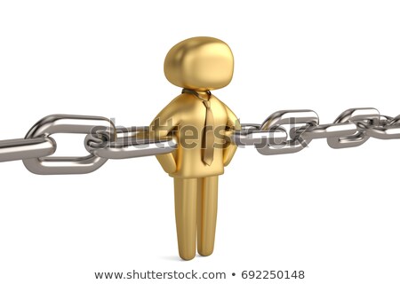 Foto stock: Chain With Team Link