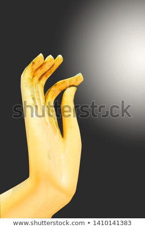 [[stock_photo]]: Buddha Statue Hands Close Up