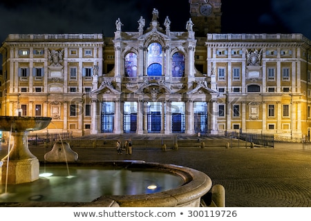 Сток-фото: Santa Maria Maggiore St Mary Major Rome