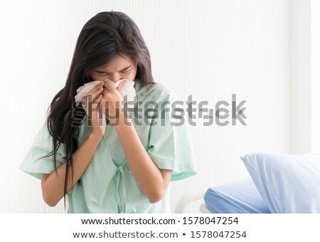 Zdjęcia stock: Getting A Tissue Concept Of Sickness And Sneezing