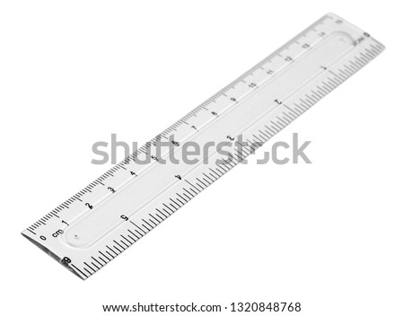 [[stock_photo]]: School Ruler Isolated