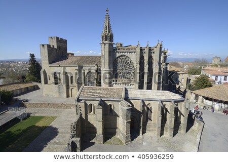 Stock photo: Basilica Of Saints Nazarius And Celsus Carcassonne France