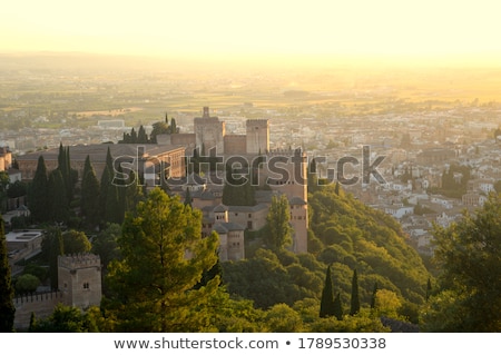 Foto stock: Granada Panorama