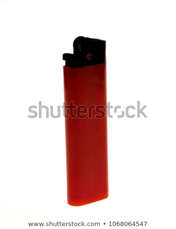 Stock fotó: Red Cigarette Lighter