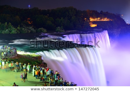Stock photo: Niagara Falls At Sunrise Ontario Canada