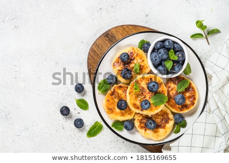 Stock fotó: Cottage Cheese Pancakes