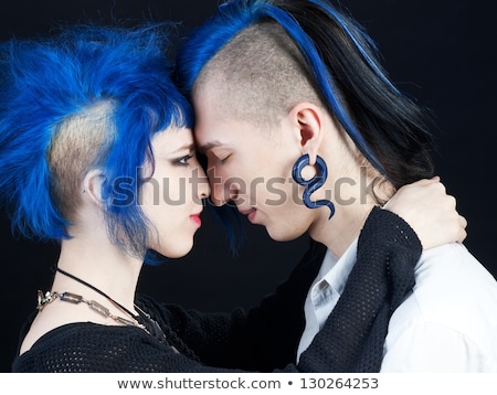 ストックフォト: Punk Couple