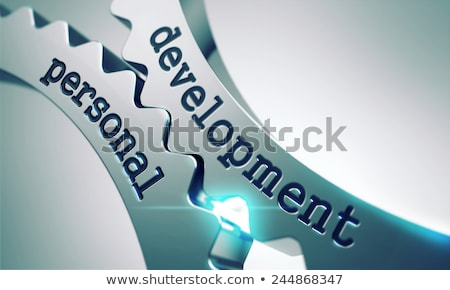 Stockfoto: Development - Personal Concept On The Gears