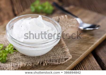 Stok fotoğraf: Sour Cream Sauce