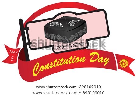 [[stock_photo]]: Banner Constitution Day In Kyrgyzstan