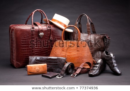 Foto stock: Modern Handmade Craft Product Of Fashion Leather