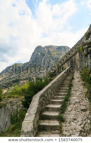 Stock photo: Stairway In Kotor Montenegro
