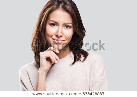 Stock photo: Portrait Of Attractive Brunette Woman