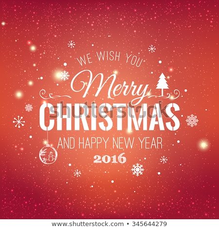 Foto d'archivio: Christmas And New Year Background With Shining Glitter Glowing Pink Snowflakes Vector Illustration