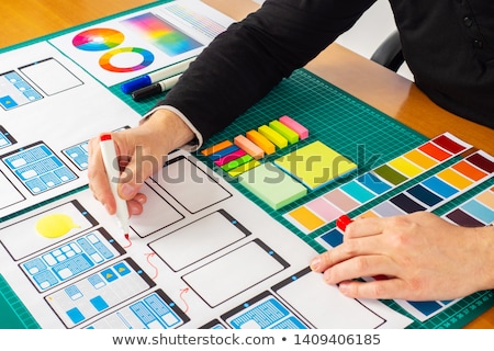Stock photo: Business Briefing Concept Landing Page