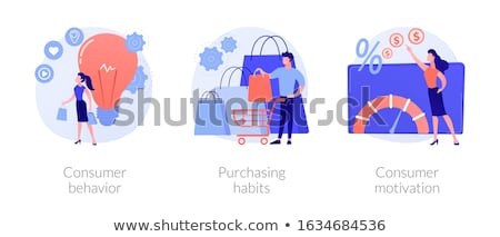 Imagine de stoc: Consumer Behaviour Abstract Concept Vector Illustration