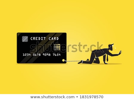 Foto stock: Businessman In Chains