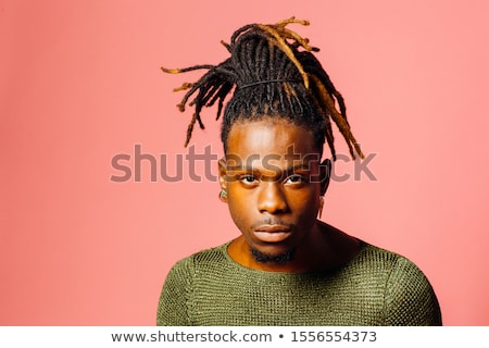 Foto stock: Odelo · Africano · Negro · Aspecto · Androginoso