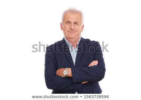 Stock photo: Angry Older Man