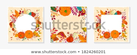 Foto stock: Rontera · de · otoño · otoño · de · acción · de · gracias