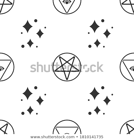 [[stock_photo]]: Mystic Shiny Triangle With Sparkles