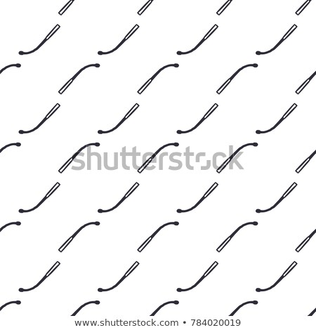 Foto stock: Seamless Texture With Different Matches On White Background Pattern Wallpaper Stock Illustration