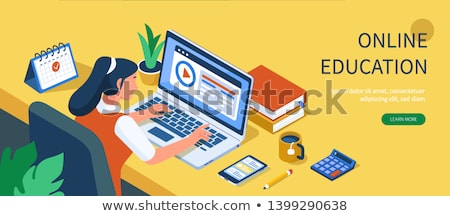 Foto stock: Online Education Banner