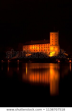 Stock photo: Kolding Castle At Night