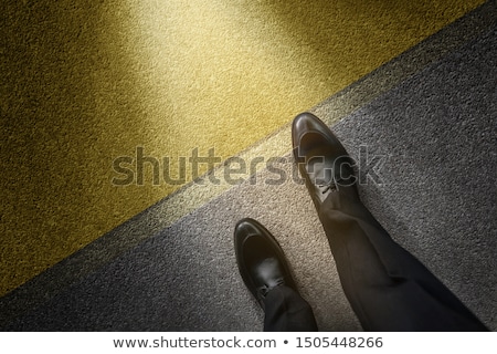 Stock foto: Businessman Taking Chance For Change